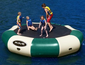 Rave Sports Bongo 15 Inflatable Water Bouncer - 15 Diameter