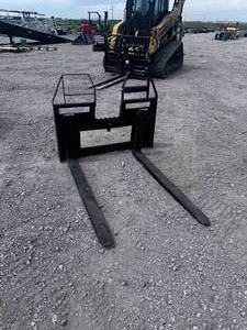 Skid Steer Forks AGT 2026 Unused SSCPF48-6600-WFF