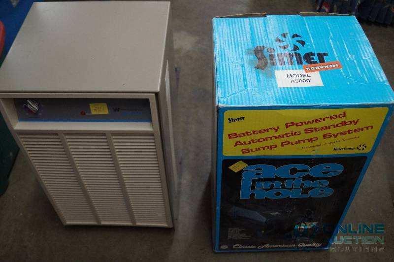 Sump and Dehumidifier