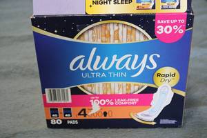 always Ultra Thin Rapid Dry Pads 80...