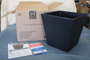 14-Inch Square Planter...