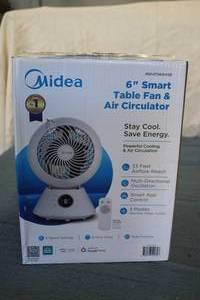 Midea 6 Smart Table Fan and Air Ci...