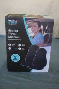 2 Pack Heated Travel Cushion with V...