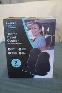 2 Pack Heated Travel Cushion with V...