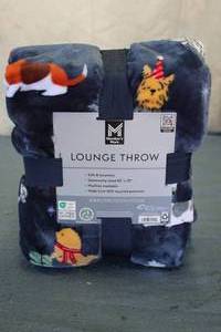 LOUNGE THROW BLANKET 60x70 Machin...