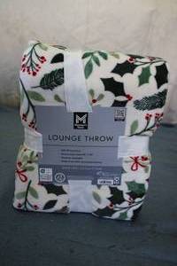 LOUNGE THROW BLANKET 60x70 Machin...