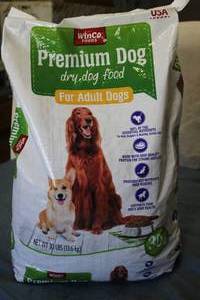 30lb Bag of Premium Dog Food For Ad...