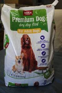 30lb Bag of Premium Dog Food For Ad...
