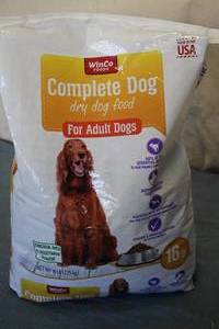 16lb Bag of Complete Dog Food For A...