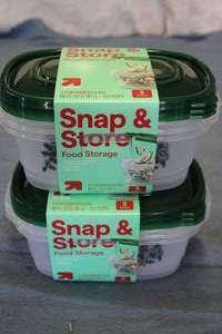 Snap & Store 3 count food storage c...