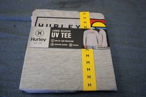 HURLEY LING SLEEVE UV TEE MENS SIZE...