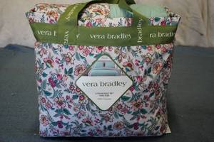 vera bradley 3-piece quilt set king...