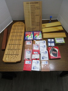 Games � cards, card holders Cribb...