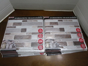 Self-adhesive wall tiles, twenty tw...
