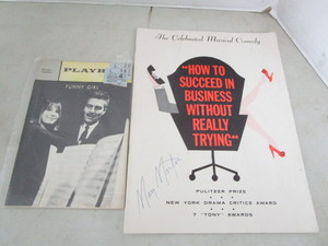 Playbill for Funny Girl with 2 tick...