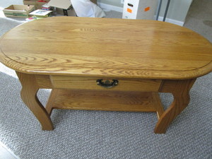 Coffee Table with Drawer 38 x20 x18...