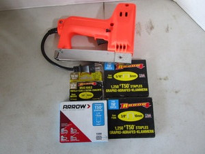 Electric Staple gun and staples (4 ...