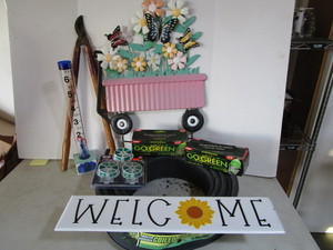 Garden shears, 3 weed whip cutters,...