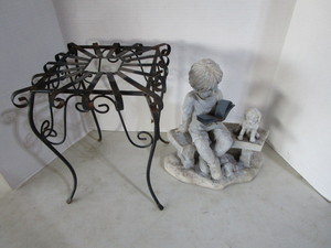 Statue for garden 14 x 7 x 13, outd...