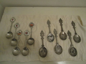 Spoons from Germany 5 Schnapps, 6 S...