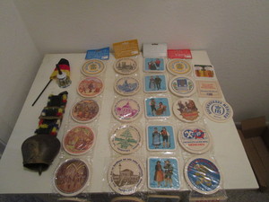 Coasters (circa 1982) 4 pkg of 24, ...