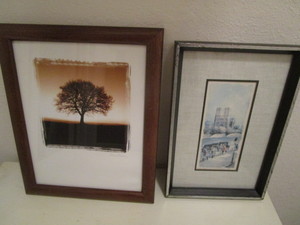 Pictures � signed, tree 13x18 an...