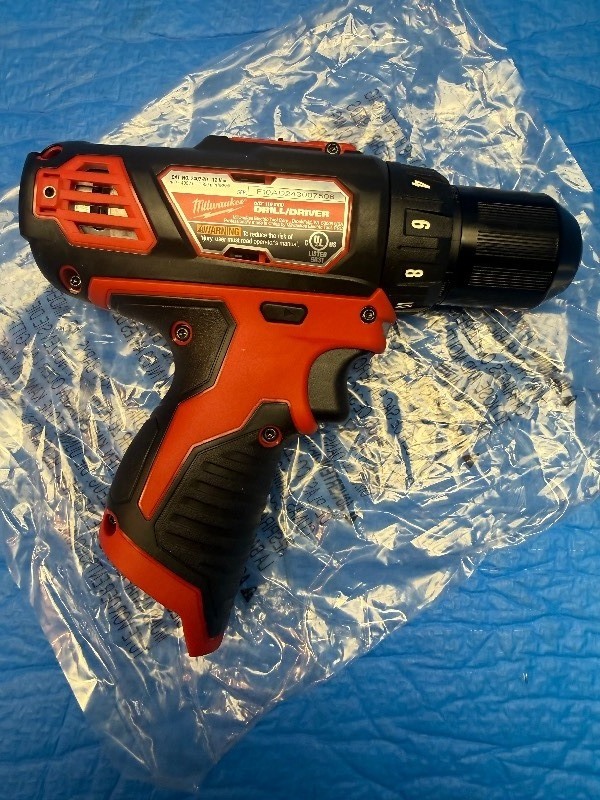 Brand New -Milwaukee M12 12V 38-Inch Cordless DrillDriver (Model 2407-20)
