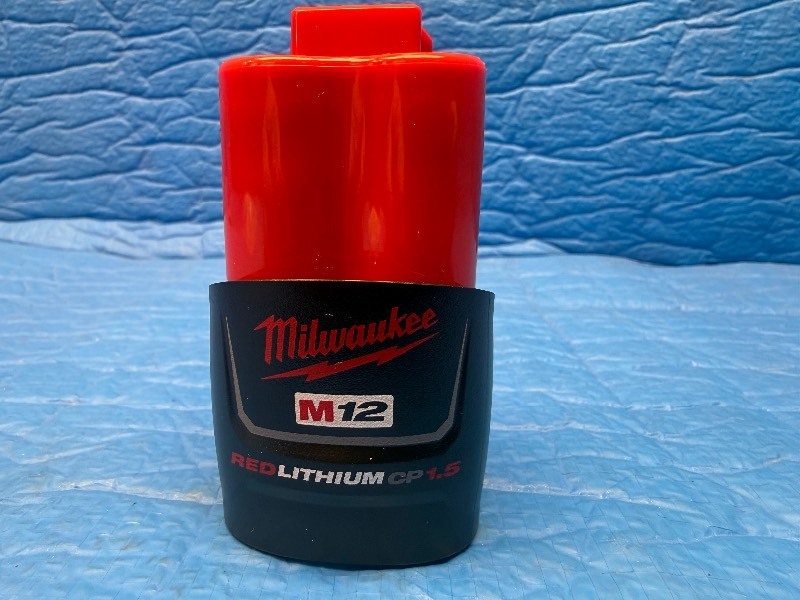 Brand new-Milwaukee M12 REDLITHIUM 1.5Ah Compact Battery.