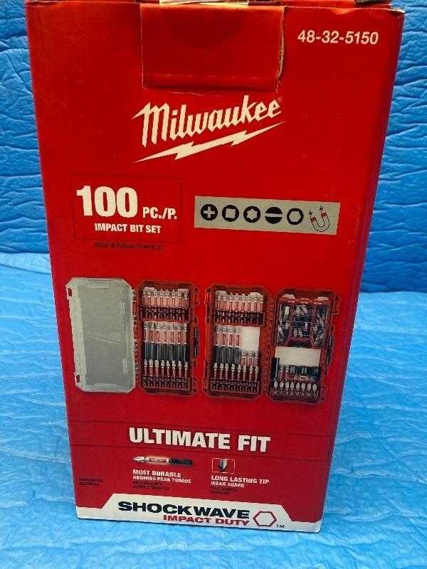 Milwaukee SHOCKWAVE Impact Duty Driver Bit Set (100-Piece)