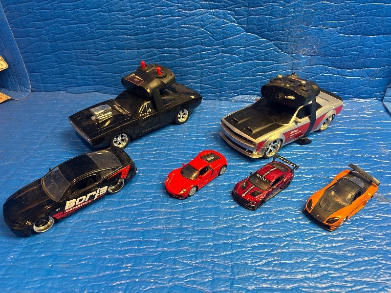 RC Cars & Diecast Lot  Remote Control  Muscle Cars, Bentley GT3, Ferrari Style