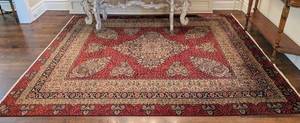 ML - Persian Hand-Knotted Wool Area Rug