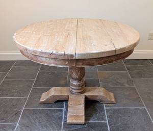 LL - Chambord Round Wood Dining Table
