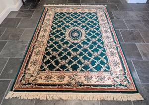 LL - Area Rug - 5 ft 6 in x 8 ft 6 in - French Aubusson Design