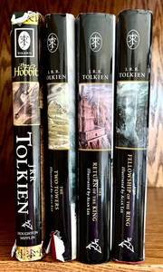 UP3 - J.R.R. Tolkien The Hobbit & The Lord of the Rings 4-Book Box Set (Lot of 4)