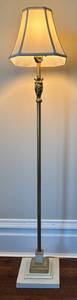 UP3 - Vintage Floor Lamp with Sculpted Figure Column