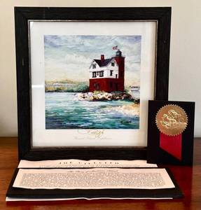 UBR3 - Joe Cilluffo Round Island Lighthouse Wall Art