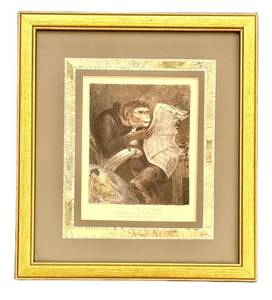 Bombay Company Monkey Wall Art