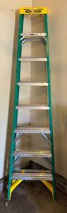 G - Werner 5908 MK710 8 ft Fiberglass Step Ladder Non-Conductive