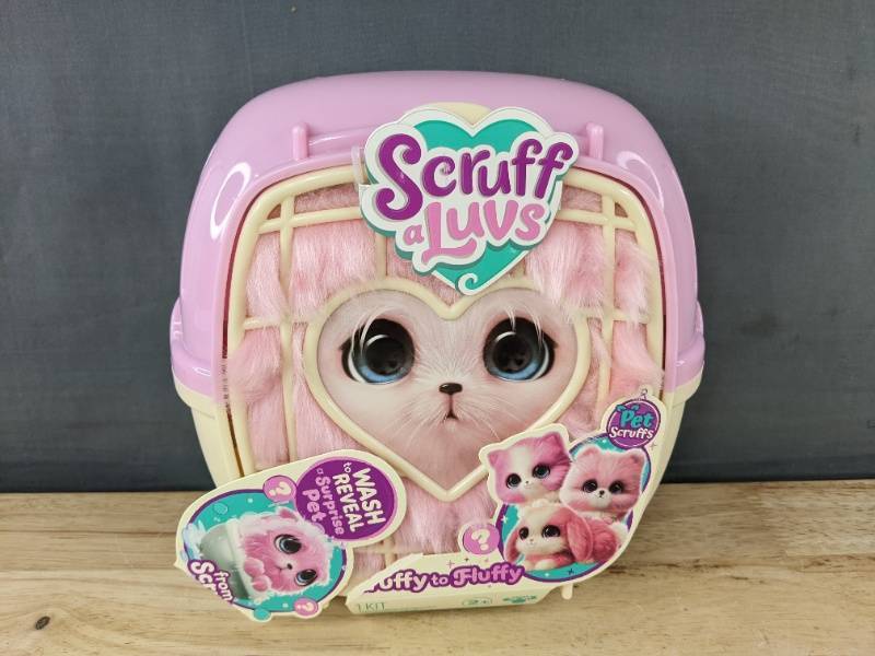 Scruff-a-Luvs Wash to Reveal Pet Carrier Kit - Brand New&nbspT