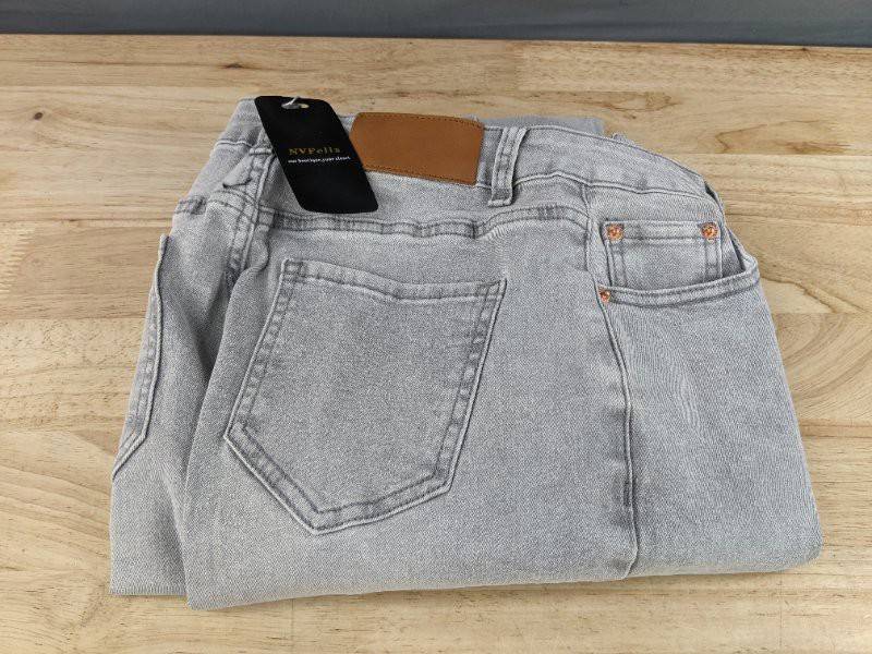 NV Felix Womens Jeans - Gray Stretch Denim - Size Small - New