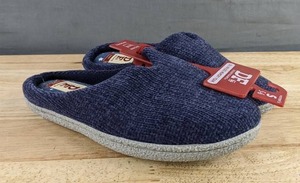 Dearfoams Womens Slippers - Size Small US 5-6 - Blue - Brand New