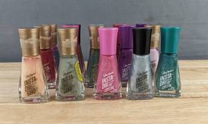 15 Sally Hansen Insta-Dri Fingernail Polish Bottles - Brand New