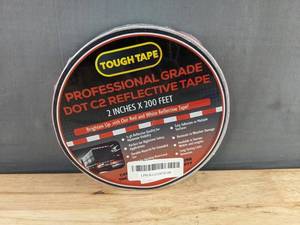 Tough Tape DOT-C2 Reflective Tape - 2 Inches X 200 Feet - Brand New