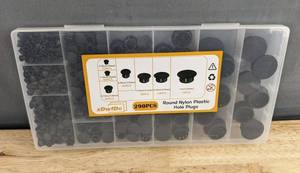 290 Round Nylon Plastic Hole Plugs - Brand New