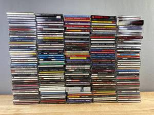 215 CD Music Collection - Taylor Swift, Tim McGraw, U2, Brad Paisley, Alabama, Bruce Springsteen, Beyonce, Aerosmith, Pink Floyd C