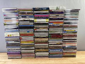 200 CD Music Collection - Beethoven, Glee, Pharrell, UB40. Mellencamp, Jimmy Buffet, Pavarotti C