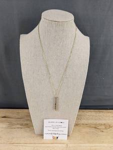 Be Kind Necklace - 18 Long Chain with 2 Extender - Brand New