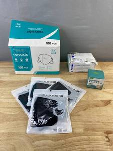 TH KN95 Masks, Henry Schein Alcohol Prep Pads & YBYIDU Hydrocolloid Roll - Brand New