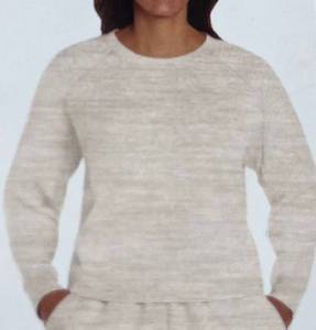 Express Womens XXL Cream Long Sleeve Top - $58 Retail - Brand New