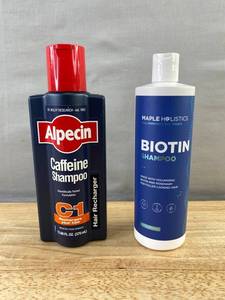 Alpecin Caffeine & Maple Holistics Biotin Shampoo - Brand New